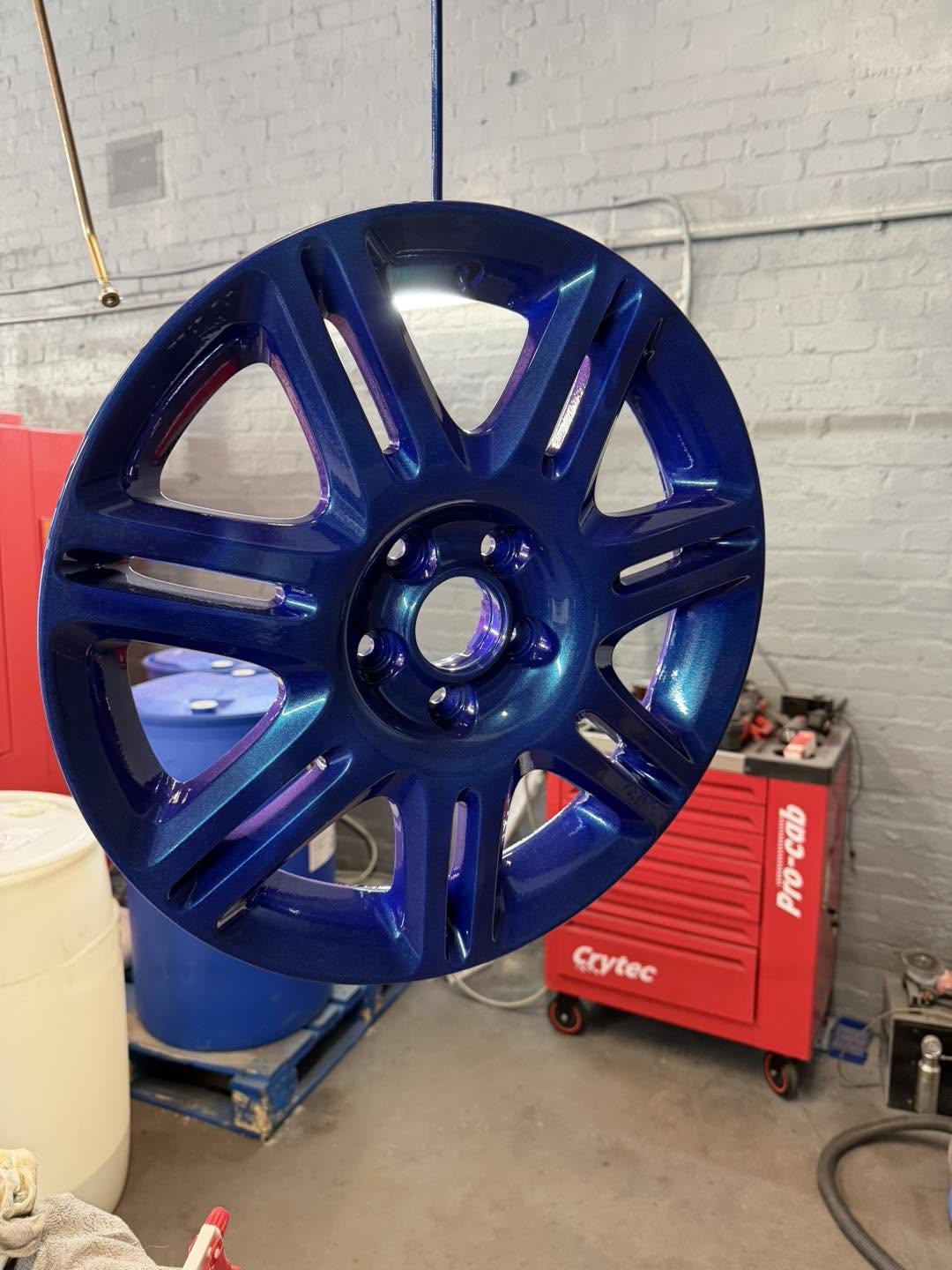 After - Alloy wheel repair before and after in Glasgow
